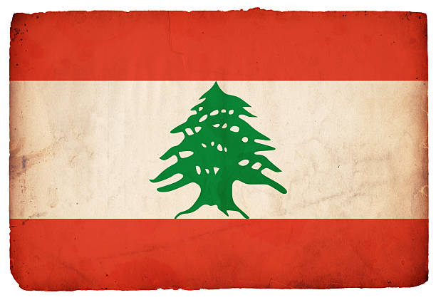 flagge des libanon-xxxl - ephamara stock-fotos und bilder