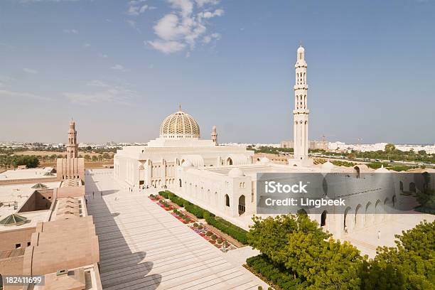 Großen Moschee In Maskat Stockfoto und mehr Bilder von Oman - Oman, Luftaufnahme, Moschee