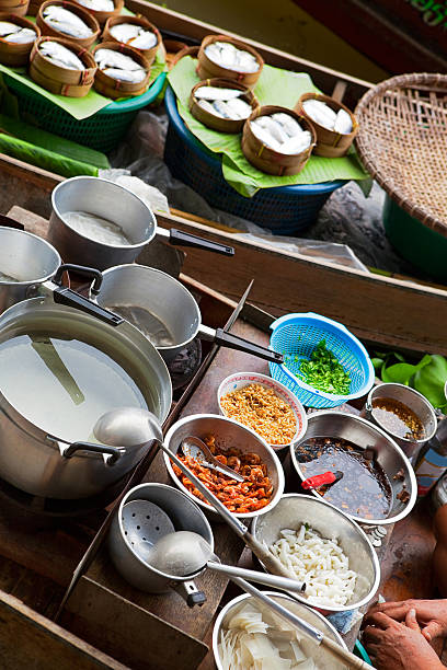 istock Floating market, Bangkok, Thailand 182413244