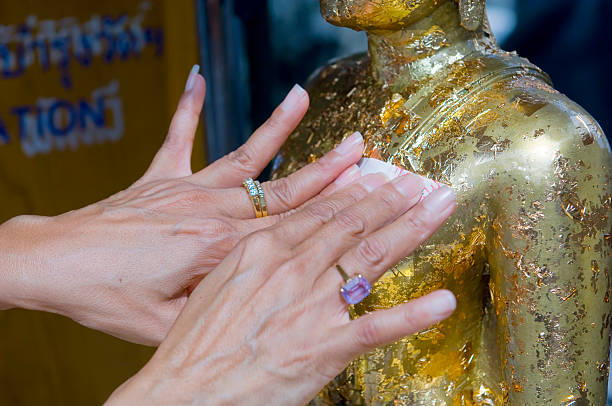 Offering to Budda in Thailand