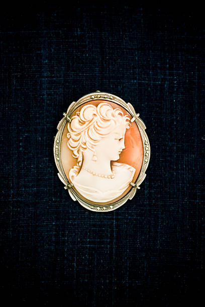 vecchio spilla - brooch jewelry antique gem foto e immagini stock