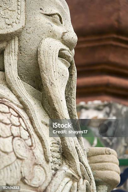 Thailand Stone Statue Stock Photo - Download Image Now - Asia, Bangkok, Beard