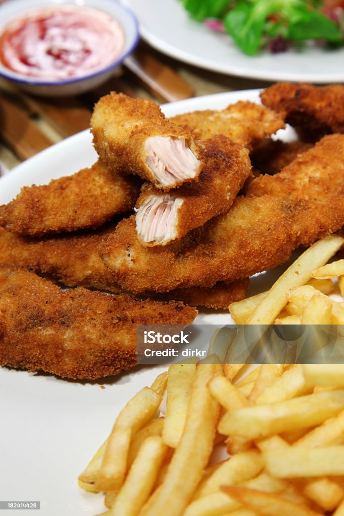 Pepite di pollo - Foto stock royalty-free di Carne