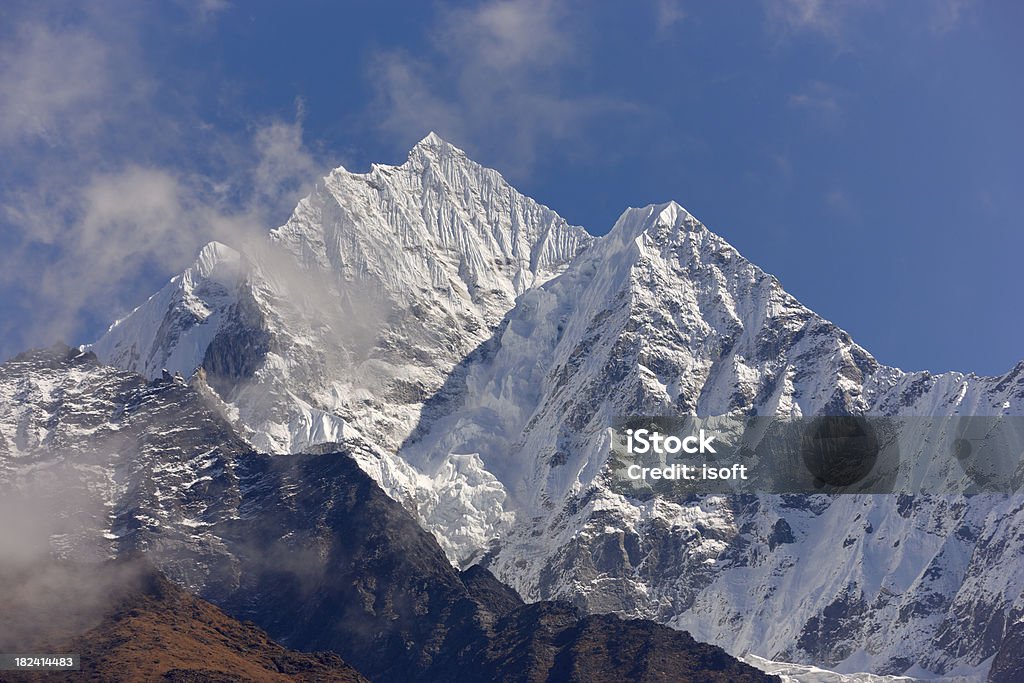 Hamserku. Everesteworld_continents.kgm circuito. Nepal motivos. - Royalty-free Ao Ar Livre Foto de stock