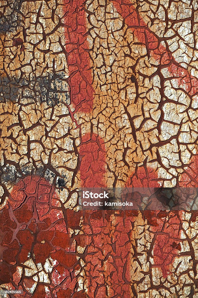 Rusty placa de Metal - Foto de stock de Acabado royalty-free