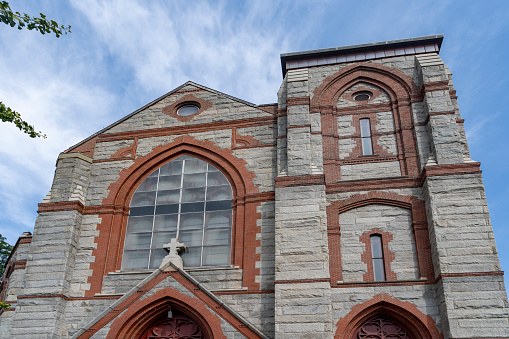St Mary Roman Catholic church in Boston, Massachusetts, USA.