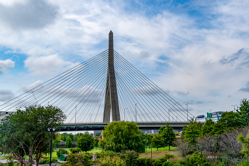The Zakim Bridge in Boston, Massachusetts.
