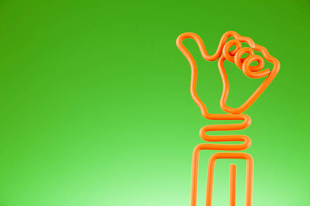 istock Orange Hand Symbol Doing Thumbs Up 182415667