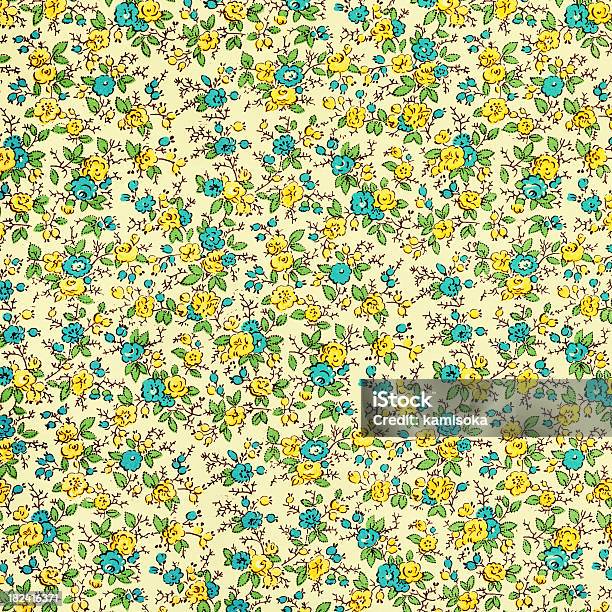 Papel De Parede Antigo Com Flores - Fotografias de stock e mais imagens de Antigo - Antigo, Antiguidade, Arcaico