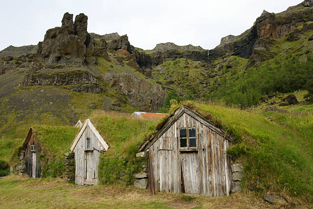 istock Nupsstadur, a old farm on Iceland. 182416372