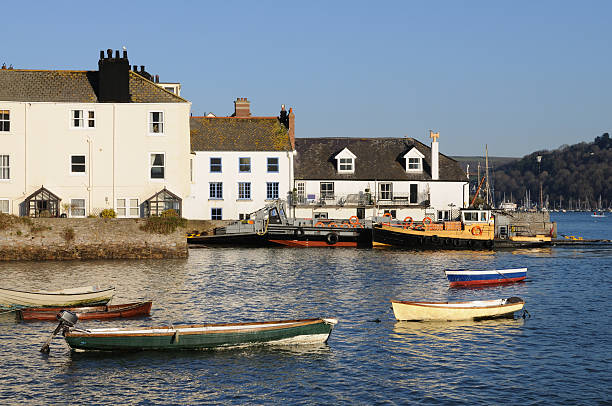 istock Dartmouth Lower Ferry at Slipway 182416759