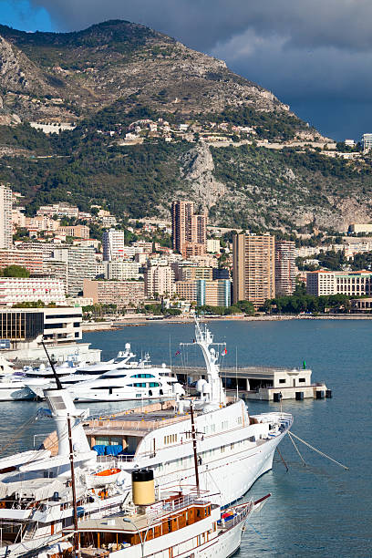istock Monte Carlo marina with yachts 182419823