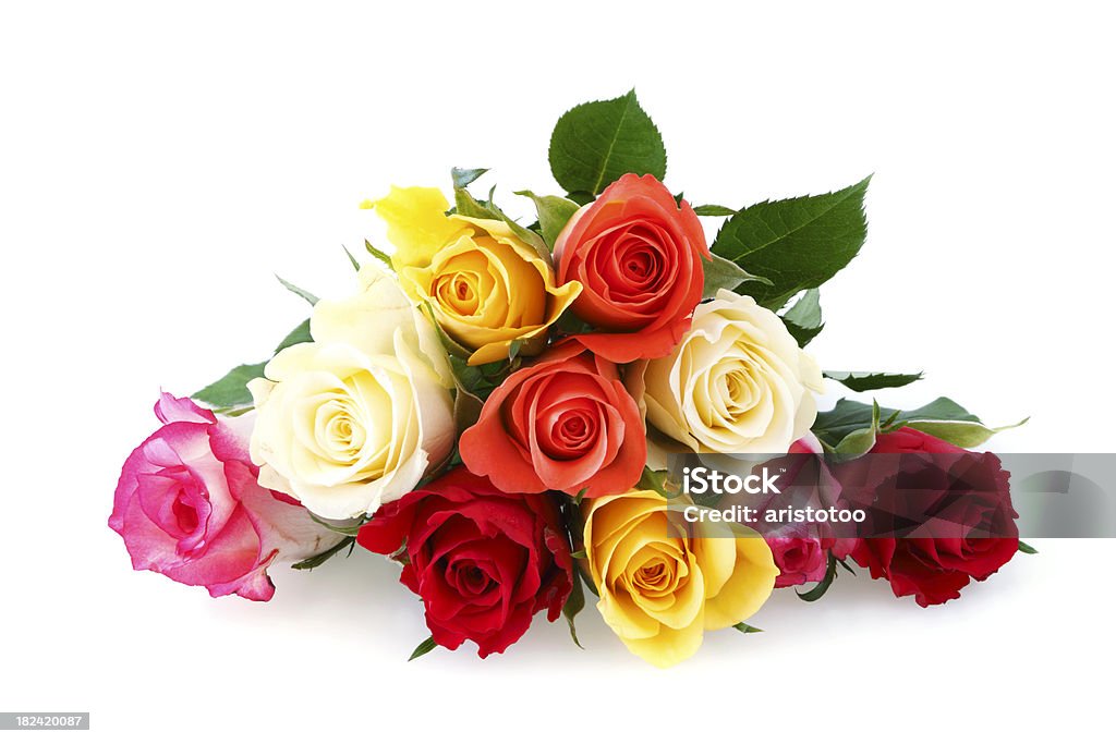 Bouquet de rosa - Royalty-free Rosa - Flor Foto de stock