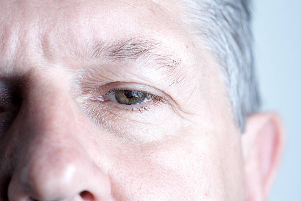 istock Mature man eye closeup 182420393