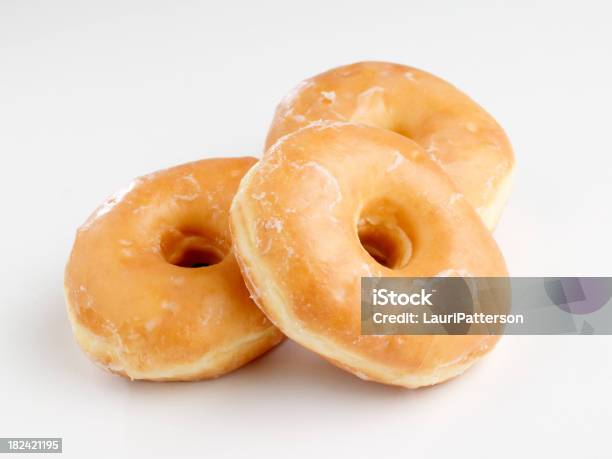 Kandierter Doughnuts Stockfoto und mehr Bilder von Krapfen und Doughnuts - Krapfen und Doughnuts, Glasiert, Haufen