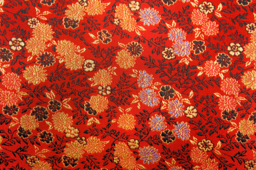Picture Of Chinese Silk Texture