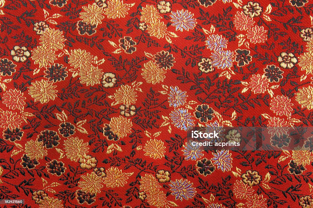 Китайский шелка текстурой - Стоковые фото Ткань роялти-фри