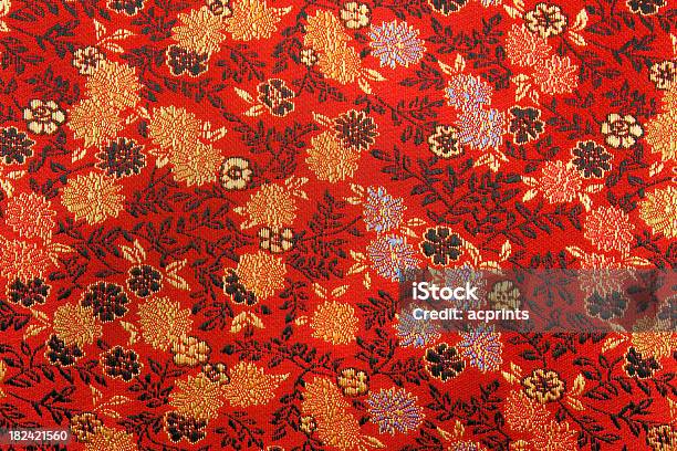 Китайский Шелка Текстурой — стоковые фотографии и другие картинки Ткань - Ткань, Узор, Азия