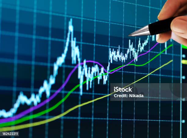 Markt Zu Analysieren Stockfoto und mehr Bilder von Börsenkurs - Börsenkurs, Hoch - Position, Börse
