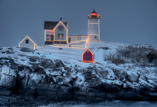 Cape Neddick Lighthouse is a lighthouse in Cape Neddick, York, Maine