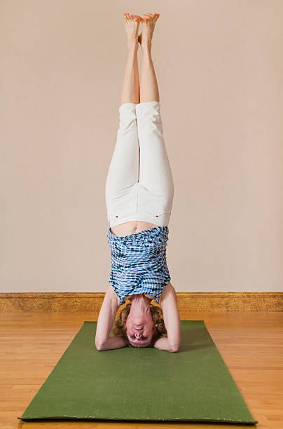 istock Woman in Yoga Pose 182422399