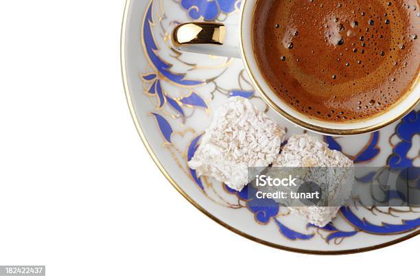 Caffè Turco E Deliziare - Fotografie stock e altre immagini di Loukoum - Loukoum, Caffè turco, Bevanda analcolica