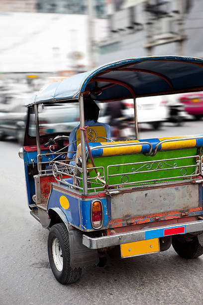 istock Tuktuk, rickshaw in Bangkok 182422657