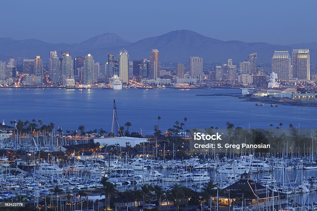 Skyline de San Diego - Royalty-free Ao Ar Livre Foto de stock