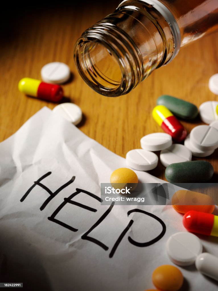 Medizinische Tablet-Überdosis - Lizenzfrei Acetylsalicylsäure Stock-Foto
