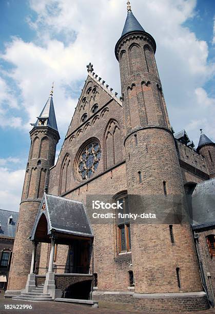 Foto de Ridderzaal Edifício Em Binnenhof Haia Holanda e mais fotos de stock de Arcaico - Arcaico, Arquitetura, Binnenhof