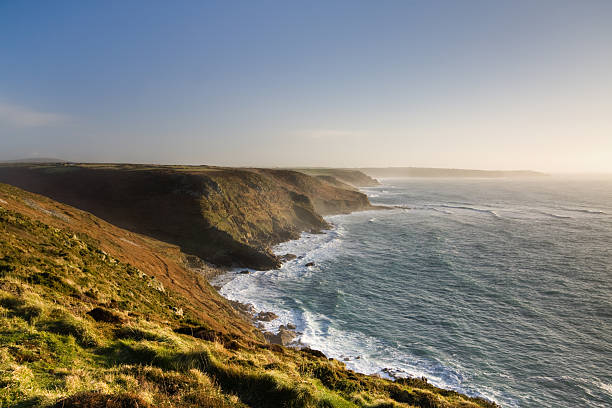 istock Cape Cornwall coasltine looking towards Lands End in Cornwall 182423667