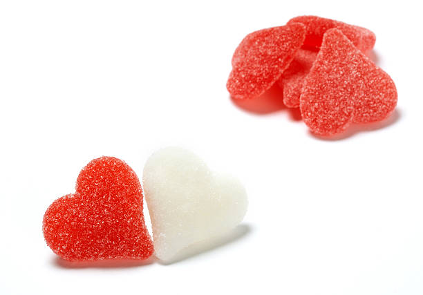 istock Valentine Heart Shaped Candies 182424319