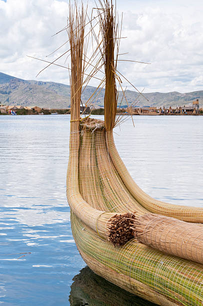 istock Reed boat - Lake Titicaca in Peru 182424809