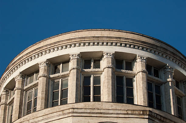 Arched Building Skyline stock photo