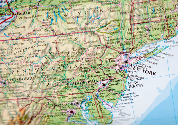 istock map of philadelphia area 182425626