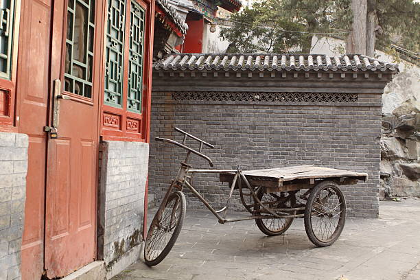 istock Chinese Bicycle Cart 182425930