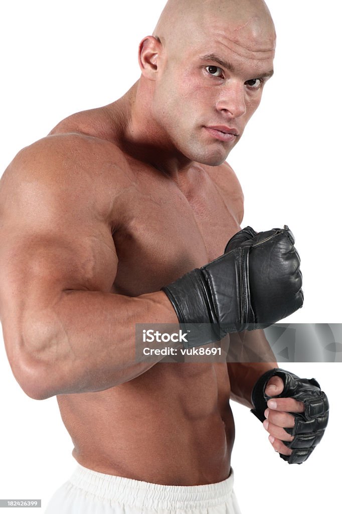 Ultimate fighter retrato - Foto de stock de Abdomen libre de derechos