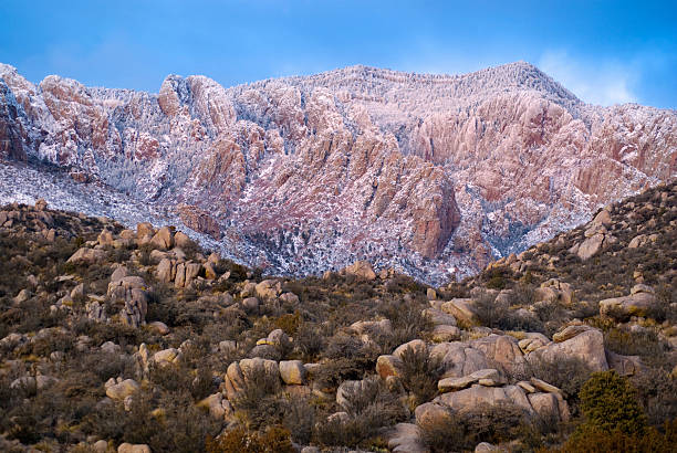 istock landscape mountain winter sunset snow 182427183