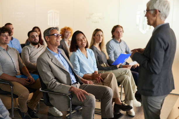 istock Business seminar in board room! 1824273241