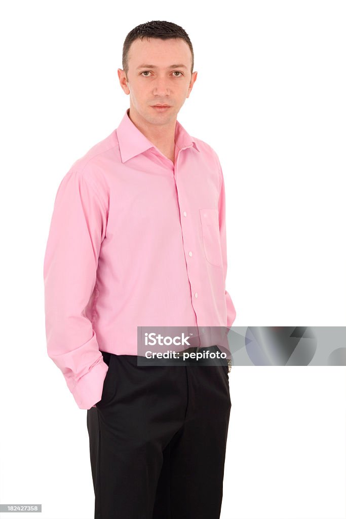 Man in pink 셔츠 - 로열티 프리 경영자 스톡 사진