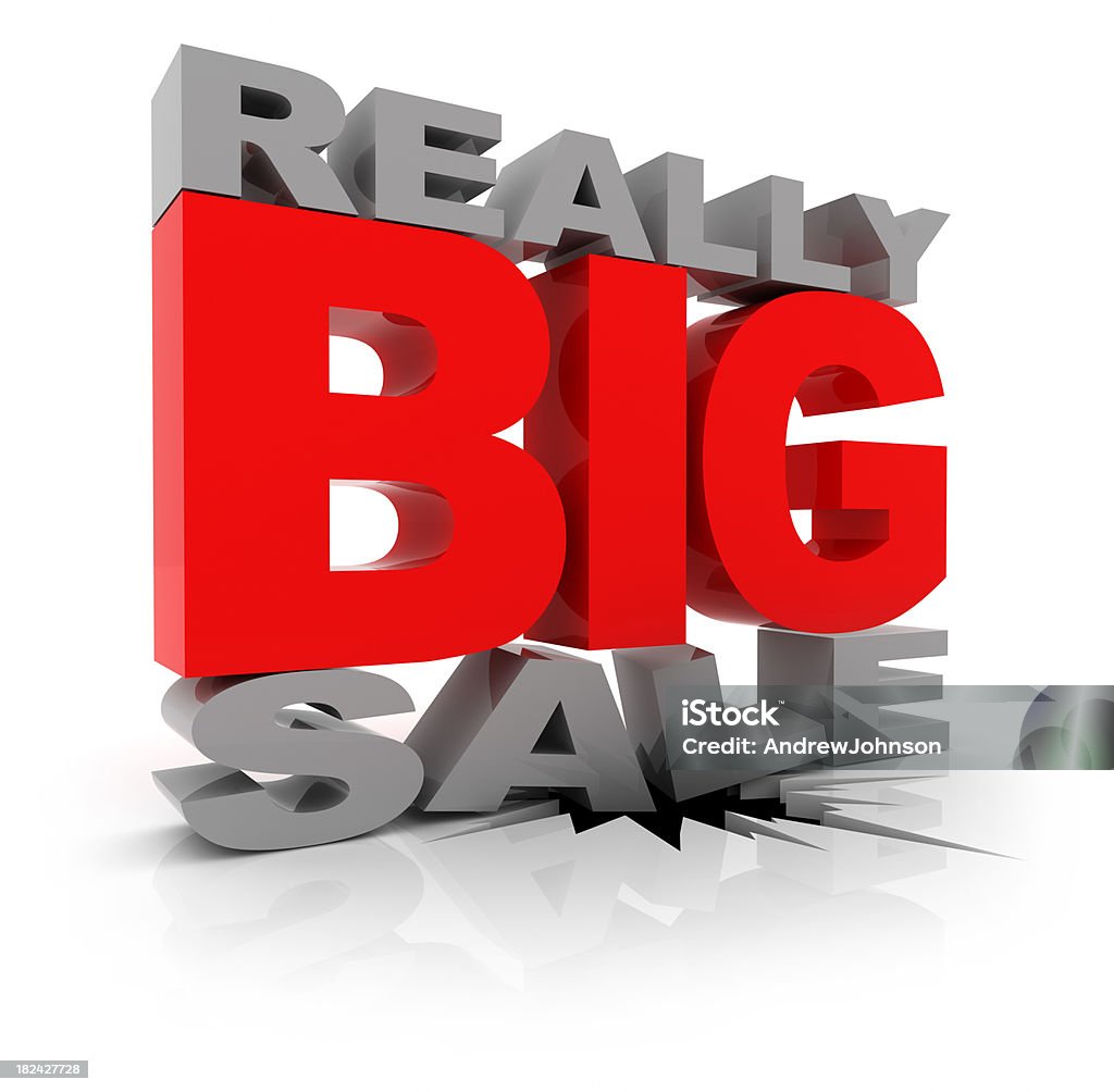 Really Big Sale  Sale Stock Photo