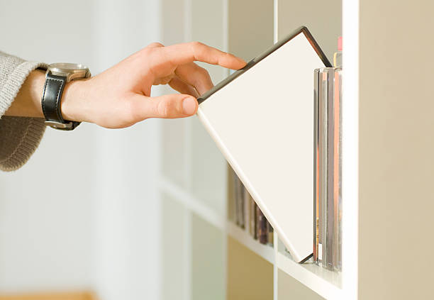 Taking a DVD-case off the shelf