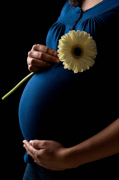 istock Adorable pregnant woman 182428431