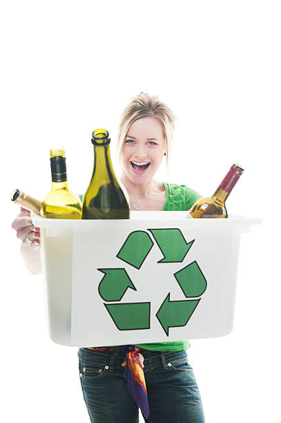 istock Recycling woman 182428439