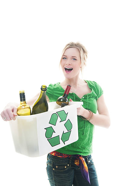 istock Recycling woman 182428448