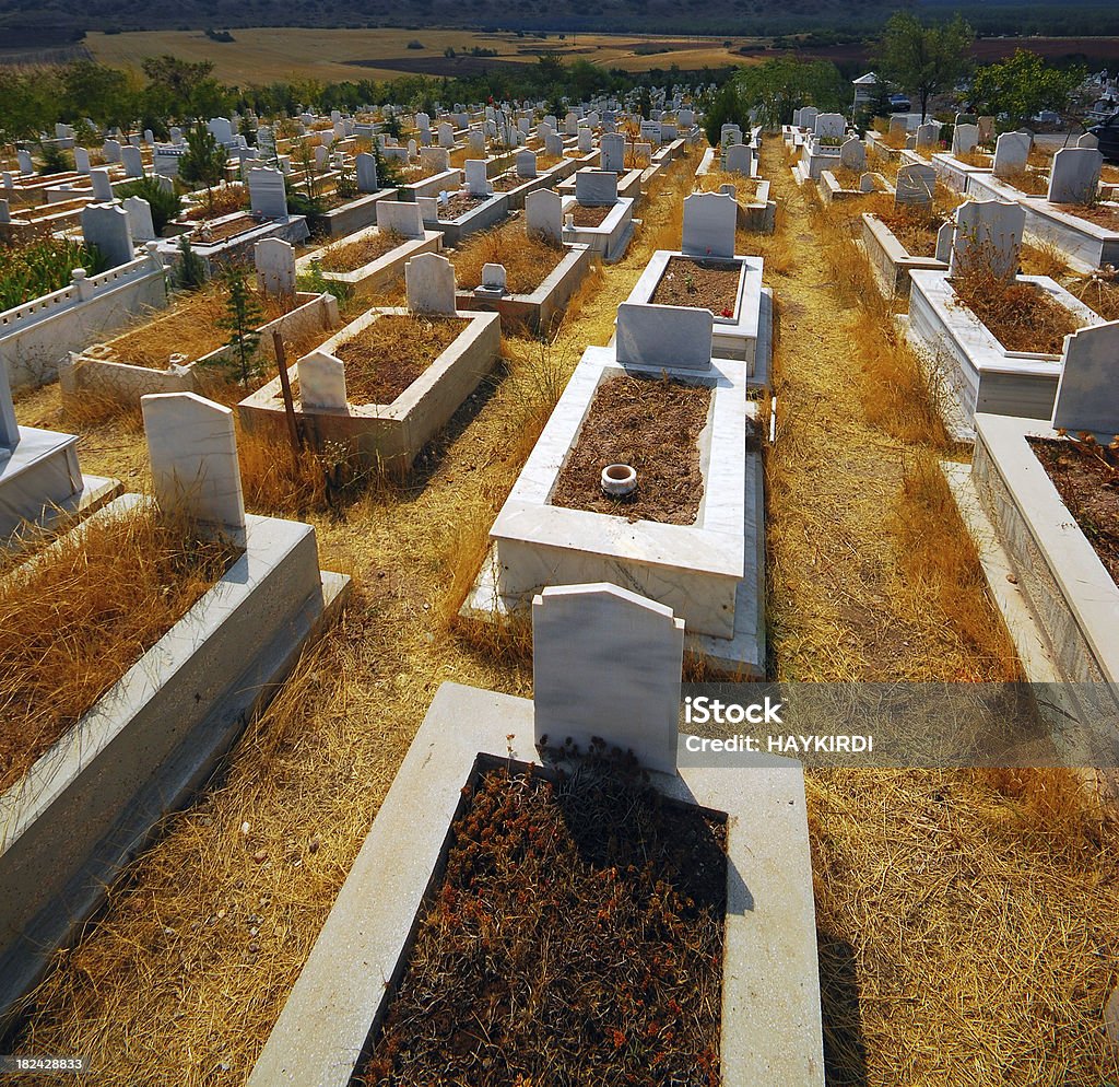 이슬람교도 묘지인 하띤 - 로열티 프리 이슬람교 스톡 사진