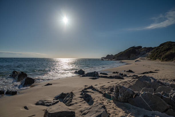 istock Rocky Beach on a Clear Day 1824289509