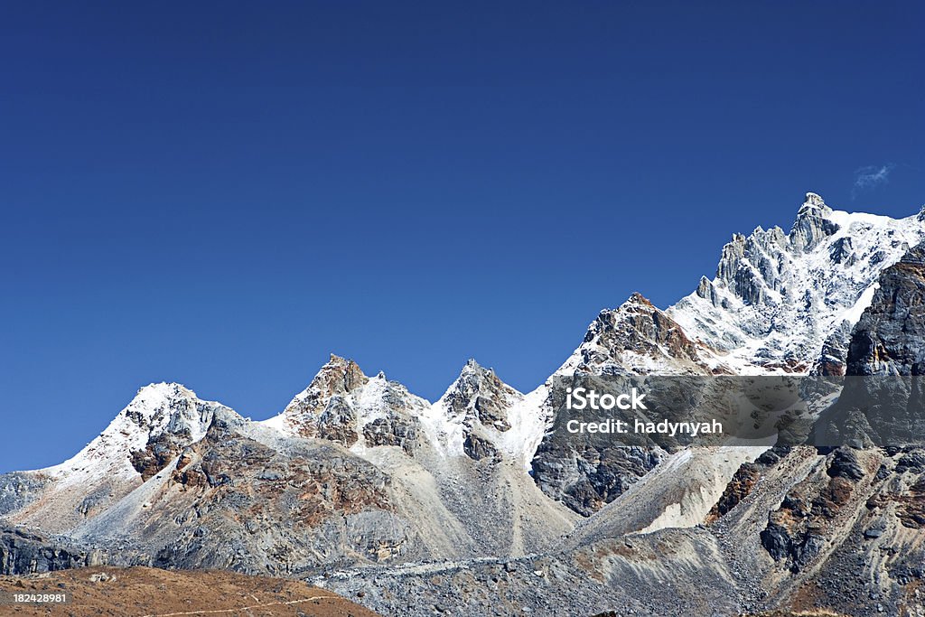 Khumbu, Himalaya - Foto stock royalty-free di Ambientazione esterna