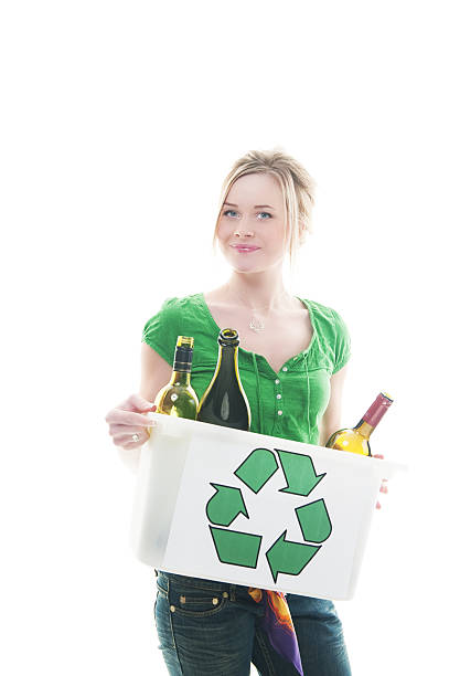 istock Recycling woman 182429266