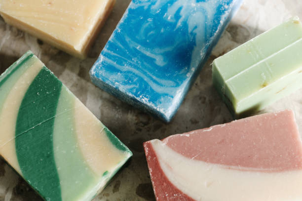 istock Colorful handcrafted soap 1824297463